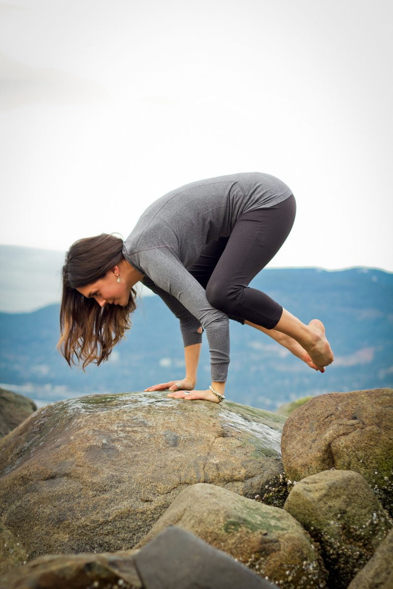 crow pose